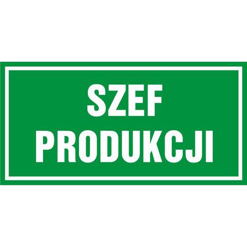 Szef produkcji 20 X 40 nieświec. płyta sztywna PCV