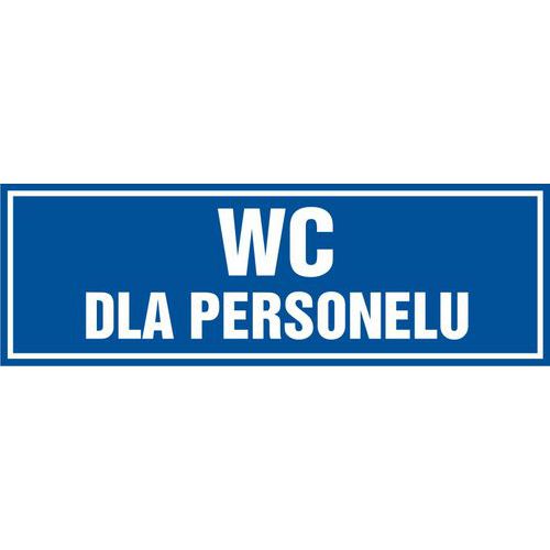 WC dla personelu - WC dla personelu 10 X 30 nieświec. płyta sztywna PCV