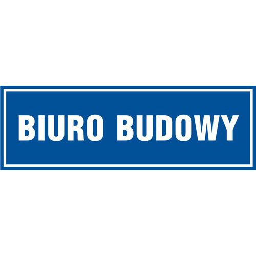 Biuro budowy - Biuro budowy 10 X 30 nieświec. płyta sztywna PCV