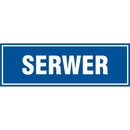 Serwer - Serwer 10 X 30 nieświec. płyta sztywna PCV