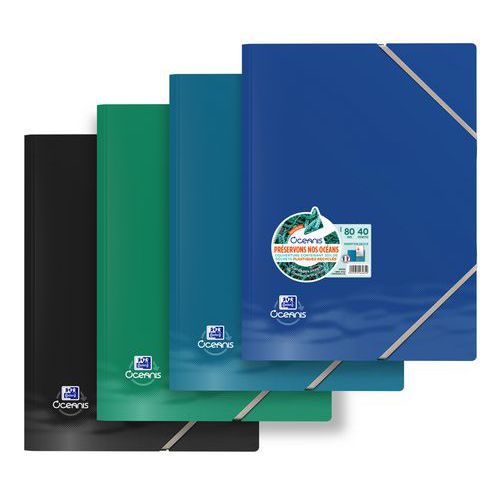 Etui ochronne na dokumenty Oxford Oceanis A4 - Okładka ochronna na dokumenty Oxford Oceanis A4