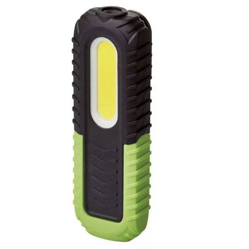 Latarka rob. akumulatorowa COB LED + LED P4531, 400 lm, 2000 mAh