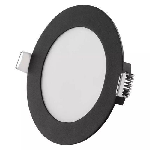 Oprawa wpuszczana LED Emos NEXXO, okrągła, 7 W, z regulacją CCT - Oprawa wpuszczana LED Emos NEXXO, okrągła, 7 W, z regulacją CCT, czarna