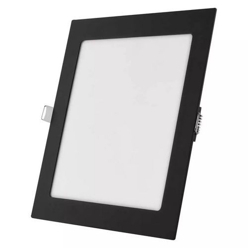 Oprawa wpuszczana LED Emos NEXXO, kwadratowa, 18 W, z regulacją CCT - Oprawa wpuszczana LED Emos NEXXO, kwadratowa, 18 W, z regulacją CCT, czarna