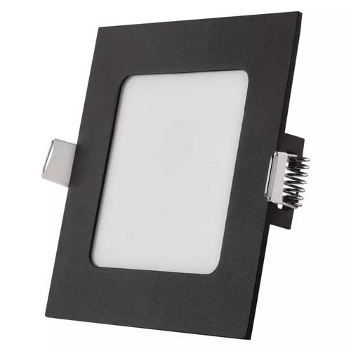 Oprawa wpuszczana LED Emos NEXXO, kwadratowa, 7 W, z regulacją CCT - Oprawa wpuszczana LED Emos NEXXO, kwadratowa, 7 W, z regulacją CCT, czarna