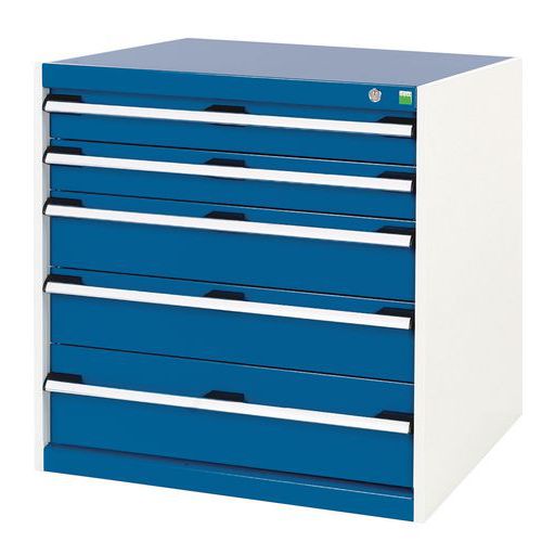 Szafa warsztatowa z szufladami Bott SL-87, wysokość 80 cm - Szafka warsztatowa z szufladami, Bott SL-87, wysokość 80 cm, 5 szuflad