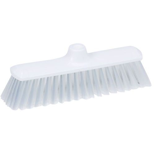 Plastikowe miotły Manutan Expert bez kija, 29 cm - Plastikowa miotła Manutan Expert bez kija, 29 cm, biała
