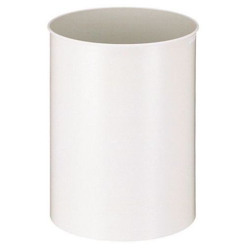 Okrągły metalowy kosz na śmieci – 50 l - Okrągły metalowy kosz na śmieci wys.: 59 cm pojemność: 50 l