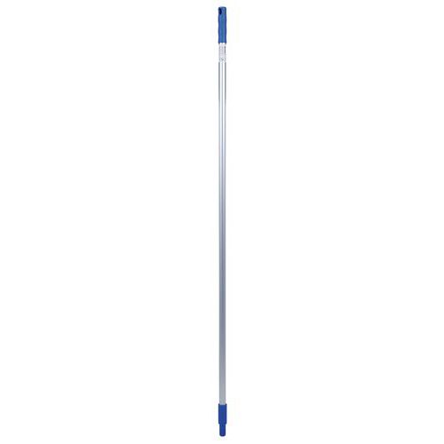 Aluminiowe kije do miotły Manutan Expert, 150 cm - Aluminiowy kij do miotły Manutan Expert, 150 cm, niebieski
