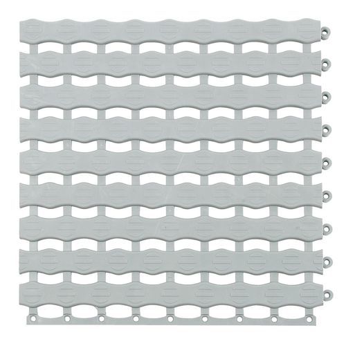 Maty do czyszczenia wnętrz Herontile, płytki 33 x 33 cm - Mata do czyszczenia wnętrz Herontile, płytka 33 x 33 cm, szara