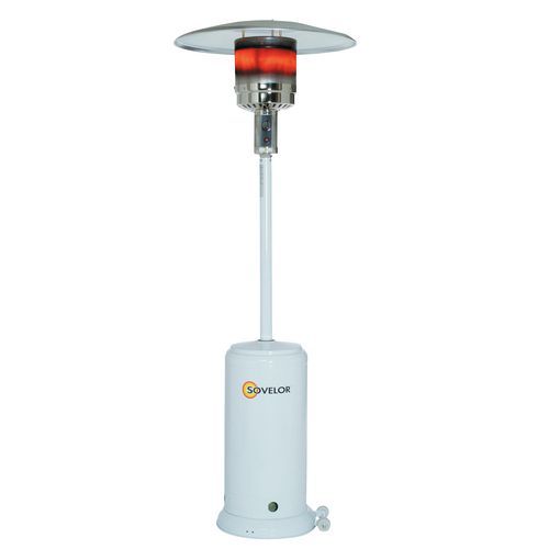 Grzejnik gazowy zewnętrzny, mobilny, 14 000 W - Zewnętrzny grzejnik gazowy, mobilny 14 000 W