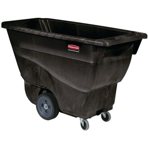 Wózek przechylny 0,4 m3_Rubbermaid - Wózek przechylny 0,4 m3 czarny