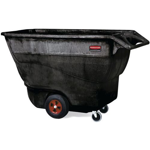 Wózek przechylny 0,8 m3_Rubbermaid - Wózek przechylny 0,8 m3 czarny