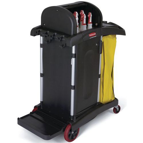 Wózek do sprzątania HYGEN_Rubbermaid - Wózek do sprzątania HYGEN czarny
