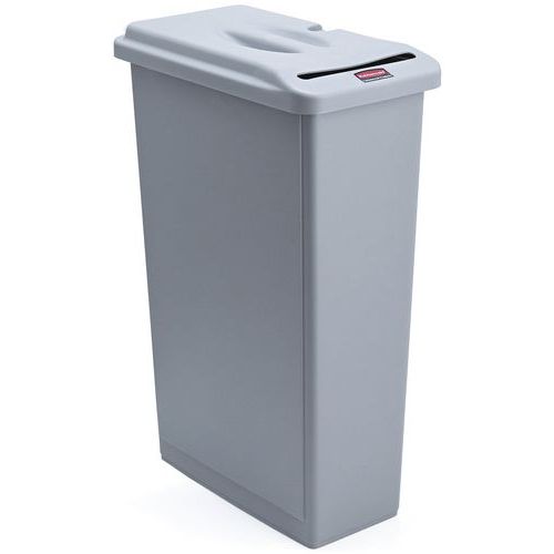 Pojemnik Slim Jim Combo 87 l_Rubbermaid - Pojemnik Slim Jim Combo 87 l szary