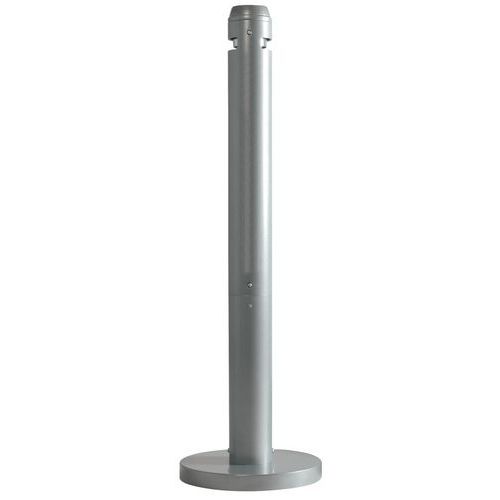 Popielniczka Smoker's Pole_Rubbermaid - Popielniczka na słupku Smokers Pole srebrna