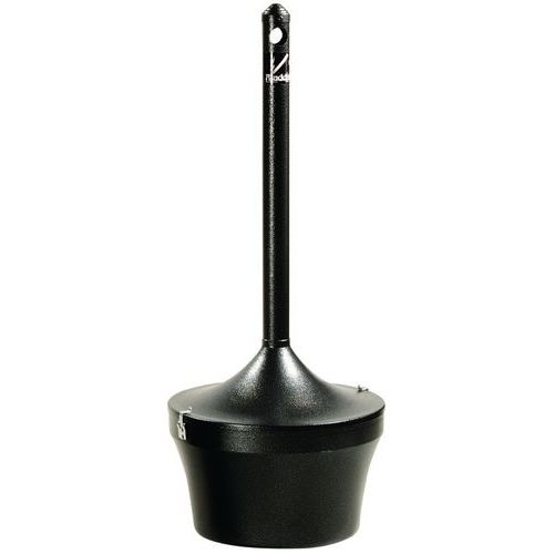 Stacja dla palaczy Aladdin_Rubbermaid - Stacja dla palaczy Aladdin czarna