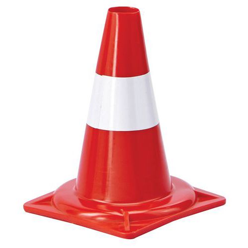 Pachołki drogowe odblaskowe Marta, wysokość 30 - 50 cm - Pachołek drogowy odblaskowy Marta, wys. 30 cm