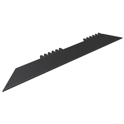 Krawędzie do biegania De-Flex - Krawędź rampy De-Flex™, czarna, 91 x 15 cm