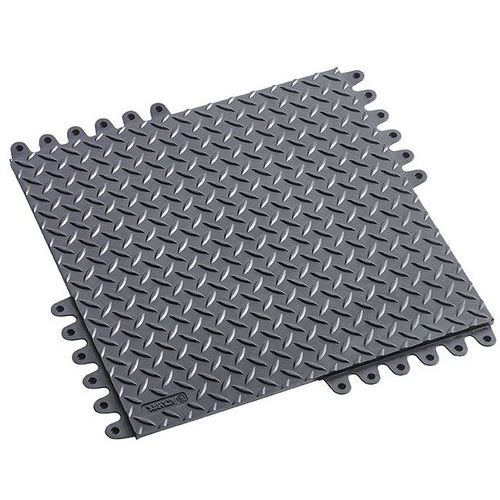 575 Podłoga ładunkowa De-Flex, 450 x 450 x19 mm, czarna - Podłoga ładunkowa 575 De-Flex, 450 x 450 x19 mm, czarna, opakowanie 8 sztuk