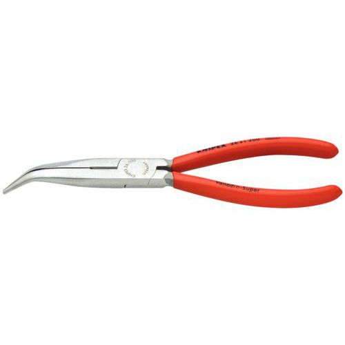 Szczypce półokrągłe Knipex, zakrzywione - Szczypce półokrągłe Knipex, zakrzywione, 200 mm