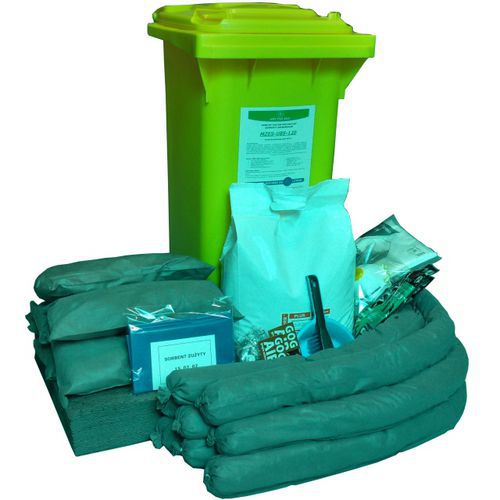 Mobilny zestaw ekologiczny, sorbenty uniwersalne, 120L