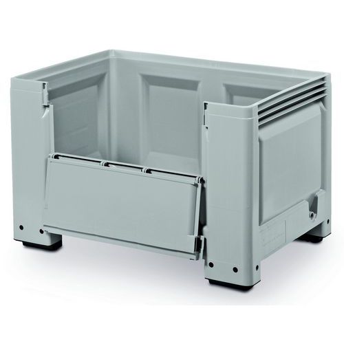 Kontenery paletowe otwierane od boku, 480–620 l - Kontener paletowy otwierany od boku, 480 l