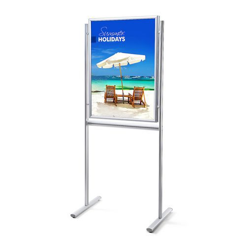 Dwustronne stojaki reklamowe Infoboard, profil 25 mm