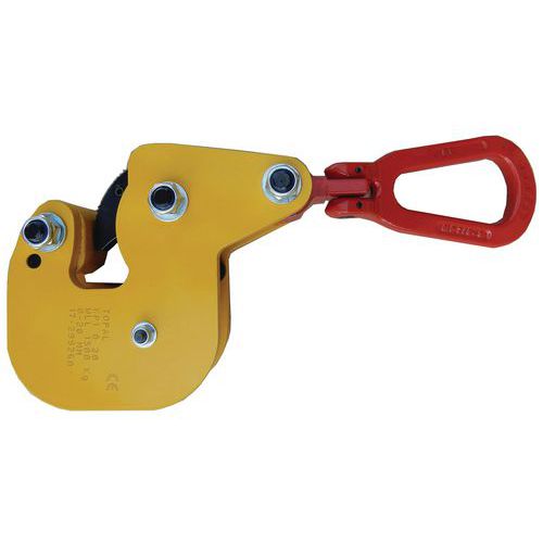 Zaciski automatyczne do profili Tractel, siła zacisku 1500–3000 kg - Zacisk automatyczny do profili Tractel, siła zacisku 3000 kg, rozwartość 0–30 mm