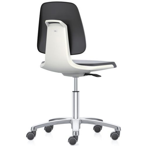Krzesło robocze Bimos Labsit 9123, oparcie z funkcją Flex 3D - Krzesło robocze Bimos Labsit 9123, oparcie z funkcją Flex 3D, poliuretan, krzyż alumini