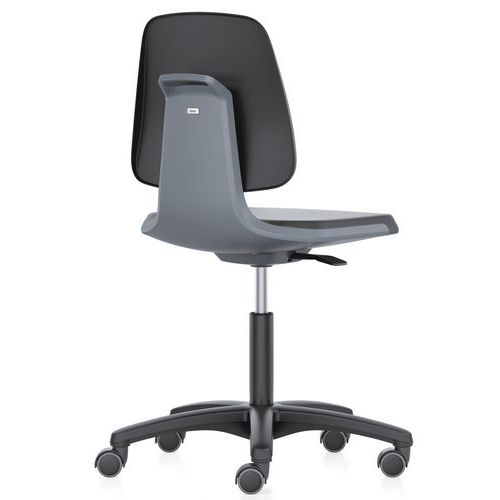 Krzesło robocze Bimos Labsit 9123, oparcie z funkcją Flex 3D - Krzesło robocze Bimos Labsit 9123, oparcie z funkcją Flex 3D, poliuretan, krzyżak z two