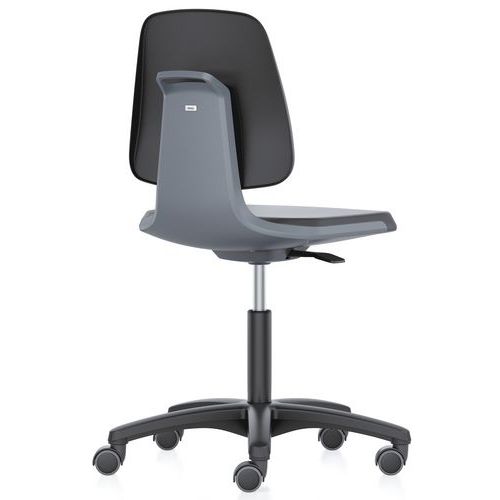 Krzesło robocze Bimos Labsit 9123, oparcie z funkcją Flex 3D - Krzesło robocze Bimos Labsit 9123, oparcie z funkcją Flex 3D, skaj, krzyż plastikowy, a