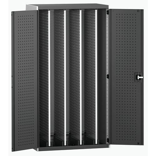 Szafy warsztatowe Bott Cubio z wysuwanymi panelami perforowanymi - Szafka warsztatowa Bott Cubio z wysuwanymi panelami perforowanymi, 200 x 105 x 65 c