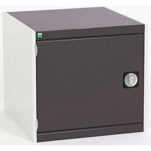 Szafy warsztatowe Cubio SMF Bott, 1 półka, wys. 60 cm - Szafki warsztatowe Cubio SMF Bott, 60 x 65 x 75 cm, 1 półka, szaro-antracyt