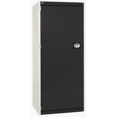 Szafy warsztatowe Bott Cubio, drzwi perforowane, wysokość 160 cm - Szafka warsztatowa Bott Cubio, 160 x 65 x 65 cm, drzwi perforowane, szaro-antracyt