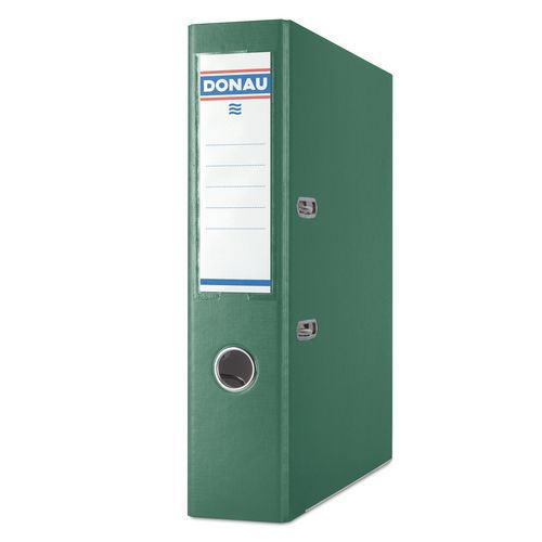 Segregator DONAU Premium, A4/75mm - Segregator DONAU Premium, A4/75mm, zielony
