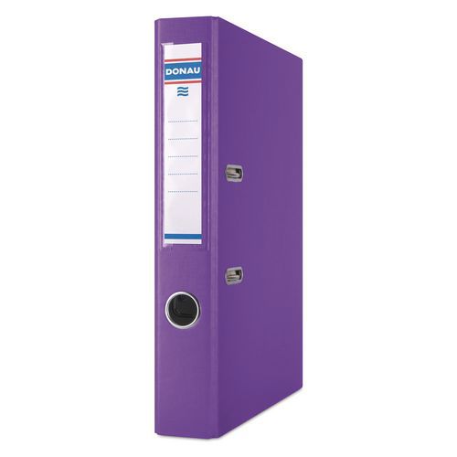 Segregator DONAU Premium, A4/50mm - Segregator DONAU Premium, A4/50mm, fioletowy