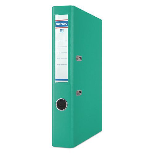 Segregator DONAU Premium, A4/50mm - Segregator DONAU Premium, A4/50mm, turkusowy