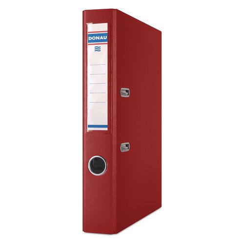 Segregator DONAU Master, A4/50mm - Segregator DONAU Master, A4/50mm, bordowy