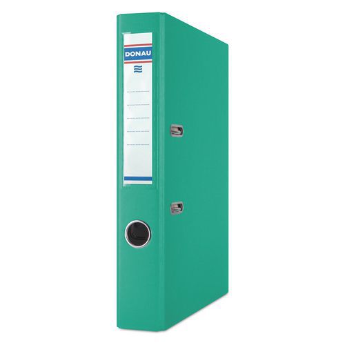Segregator DONAU Master, A4/50mm - Segregator DONAU Master, A4/50mm, turkusowy