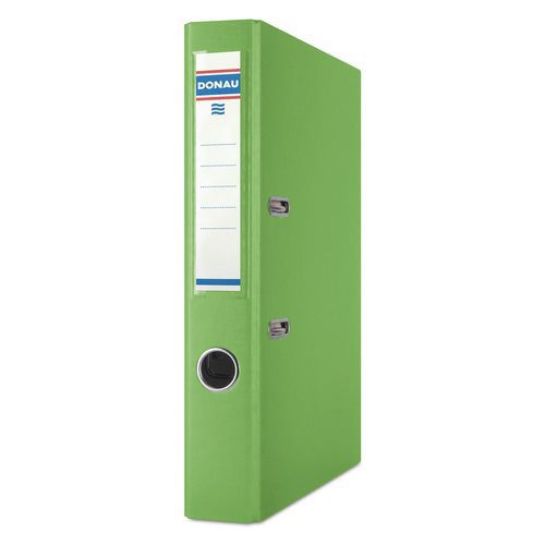 Segregator DONAU Master, A4/50mm - Segregator DONAU Master, A4/50mm, jasnozielony