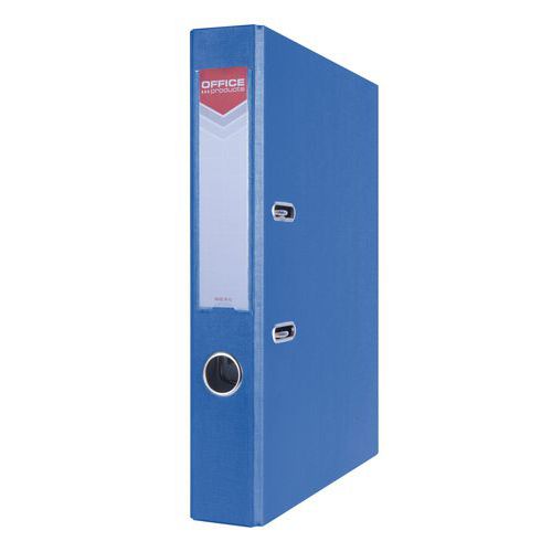 Segregator OFFICE PRODUCTS Officer, A4/55mm - Segregator OFFICE PRODUCTS Officer, A4/55mm, niebieski