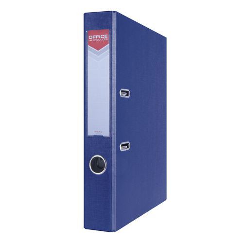 Segregator OFFICE PRODUCTS Officer, A4/55mm - Segregator OFFICE PRODUCTS Officer, A4/55mm, granatowy