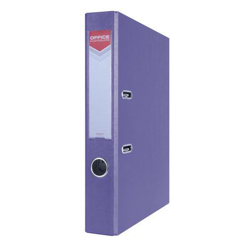 Segregator OFFICE PRODUCTS Officer, A4/55mm - Segregator OFFICE PRODUCTS Officer, A4/55mm, fioletowy
