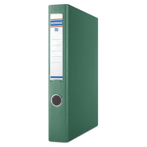 Segregator ringowy DONAU, A4/4RD/30mm - Segregator ringowy DONAU, A4/4RD/30mm, zielony