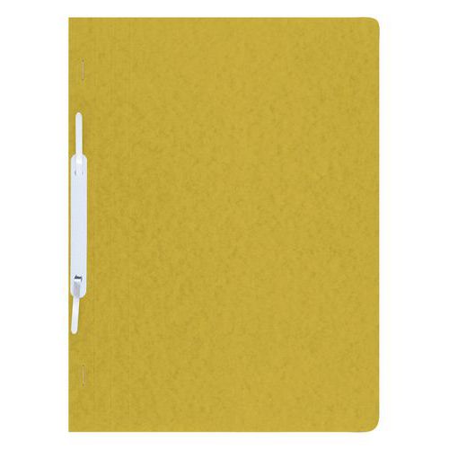 Skoroszyt DONAU, preszpan, A4, twardy, 390gsm - Skoroszyt DONAU, preszpan, A4, twardy, 390gsm, żółty, sprzedaż po 10 szt.