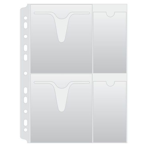 Koszulki na płyty CD/DVD DONAU, A4, groszkowe, 160mikr. - Koszulki na płyty CD/DVD DONAU, A4, groszkowe, 160mikr., sprzedaż po 25 szt.
