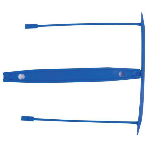 Klipsy archiwizacyjne Q-CONNECT E-Clip, grubość pliku max. 7cm, niebieski - Klipsy archiwizacyjne Q-CONNECT E-Clip, grubość pliku max. 7cm, niebieski,