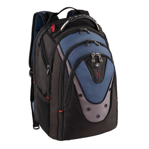 Plecak WENGER Ibex, 17", 370x470x260mm, niebieski