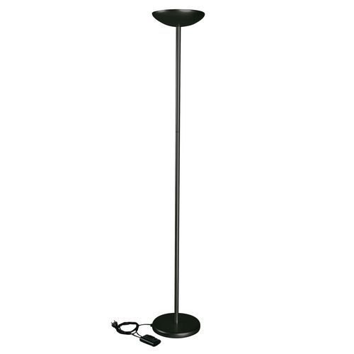 Halogenowa lampa podłogowa MAULsky, 230W, ze ściemniaczem, czarna Halogenowa lampa podłogowa MAULsky, 230W, ze ściemniaczem, czarna